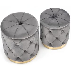 2010001176091_8 Tumba komplekt POLVIN, värv: hall