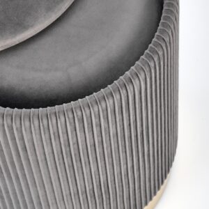 Tumba komplekt MONTEL, värv: hall