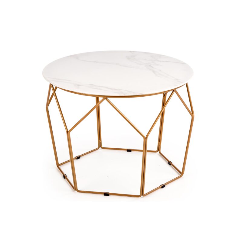 Kohvilaud MARSTON, must / valge