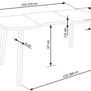 2010001176718_26 Pikendatav Söögilaud DICKSON