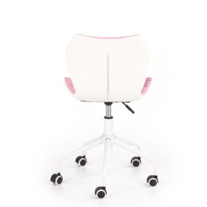 Kontoritool lastele MATRIX 3, roosa / valge