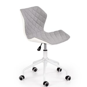 Kontoritool lastele MATRIXA 3, hall / valge