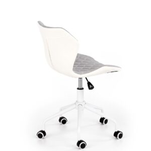 Kontoritool lastele MATRIXA 3, hall / valge