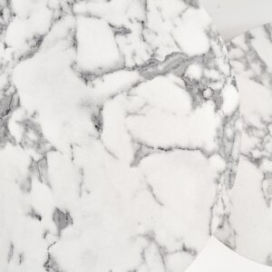 Kohvilaua komplekt PAOLA, kuldne / valge marmor