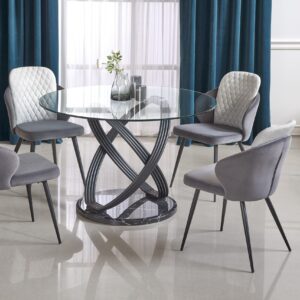 Ümar söögilaud OPTAR, klaas