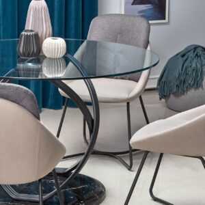 Ümar söögilaud OPTAR, klaas