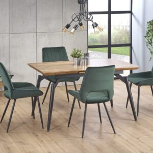 Söögilaud BELLUNA, tamm / must