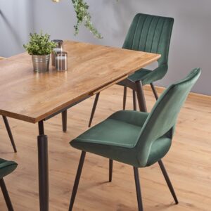 Söögilaud BELLUNA, tamm / must