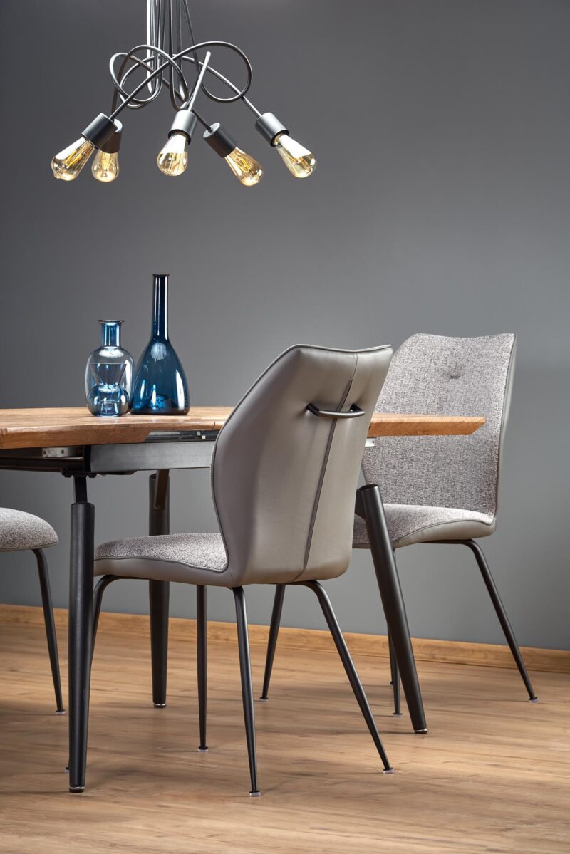 Söögilaud BELLUNA, tamm / must