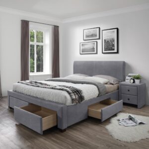 Voodi MODRIS 3 koos sahtlitega, hall