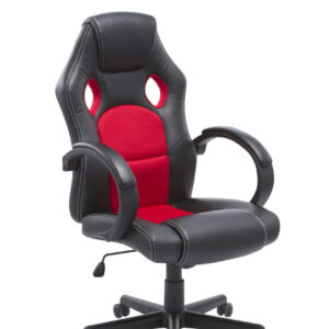 Kontoritool SANDBOX, must-punane