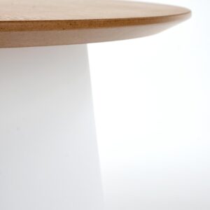 Kohvilaud AZZURA, naturaalne / valge