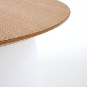 Kohvilaud AZZURA, naturaalne / valge