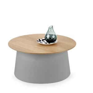 Kohvilaud AZURRA, naturaalne / hall