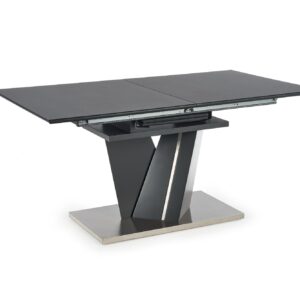 Pikendatav Söögilaud SALVER, pind - tumehall, jalad - tumehall