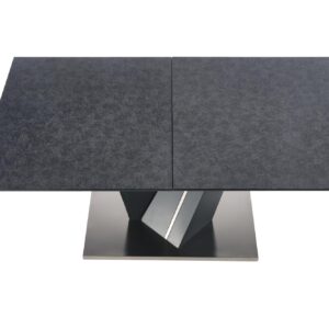 Pikendatav Söögilaud SALVER, pind - tumehall, jalad - tumehall