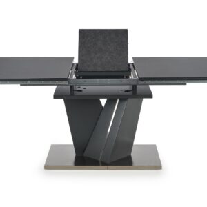 Pikendatav Söögilaud SALVER, pind - tumehall, jalad - tumehall