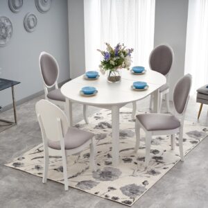 2010001181644_14 Pikendatav söögilaud RINKA, valge