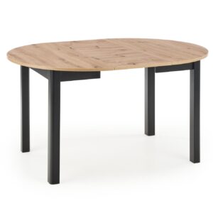 Söögilaud RINERO, tamm / must