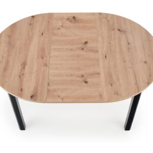 Söögilaud RINERO, tamm / must