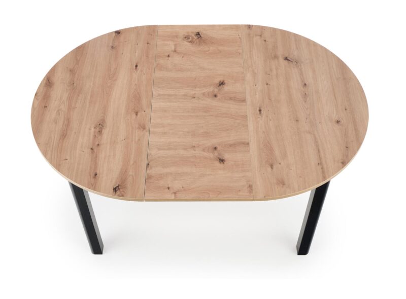 Söögilaud RINERO, tamm / must