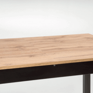 Söögilaud COBREN, wootani tamm / must