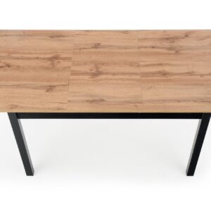 Söögilaud GREDON, wootani tamm / must