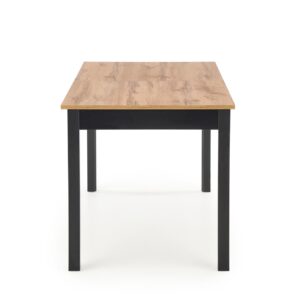 Söögilaud GREDON, wootani tamm / must