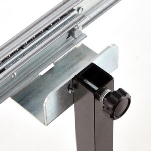 Pikendatav söögilaud INVERA, naturaalne tamm / must