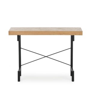 Konsoollaud INVERA, naturaalne tamm / must