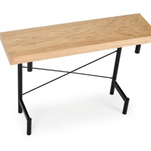 Konsoollaud INVERA, naturaalne tamm / must