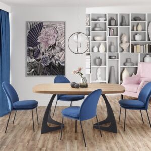 Pikendatav Söögilaud VELDON, looduslik tamm