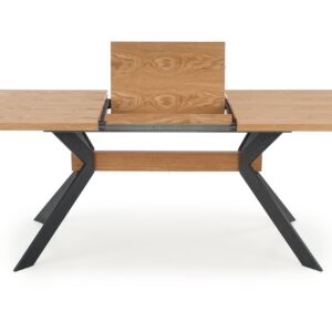 Pikendatav Söögilaud MONTARA, tamm / must