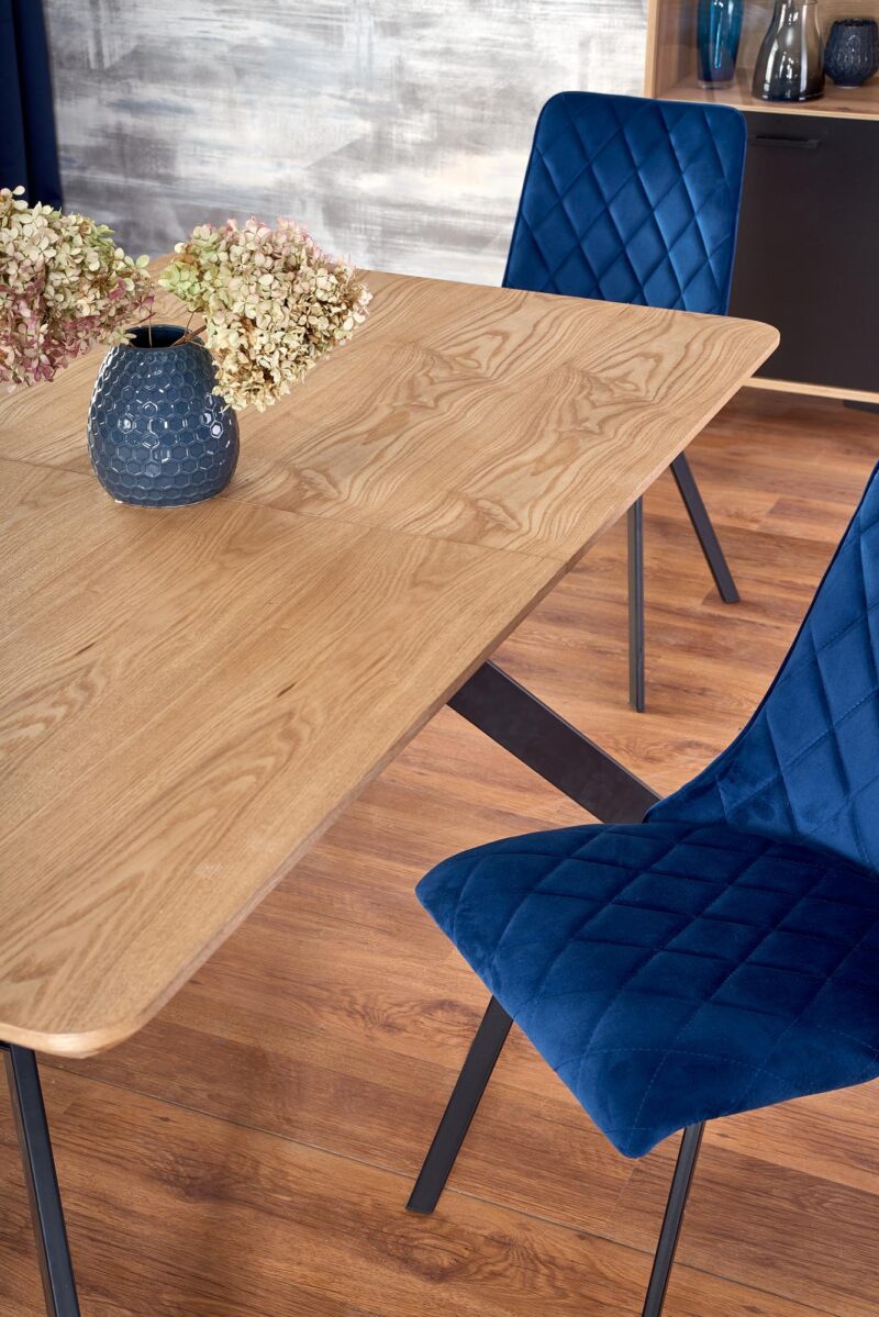 Pikendatav Söögilaud MONTARA, tamm / must