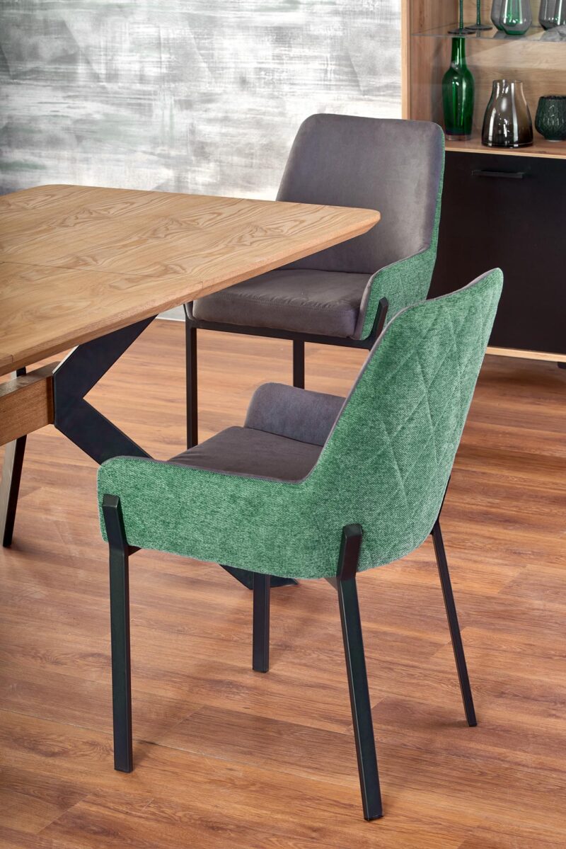 Pikendatav Söögilaud MONTARA, tamm / must