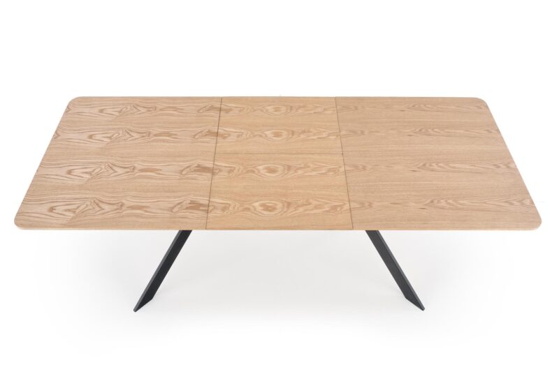 Pikendatav Söögilaud MONTARA, tamm / must