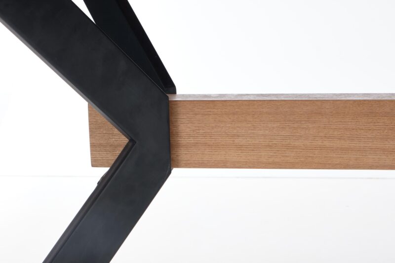 Pikendatav Söögilaud MONTARA, tamm / must