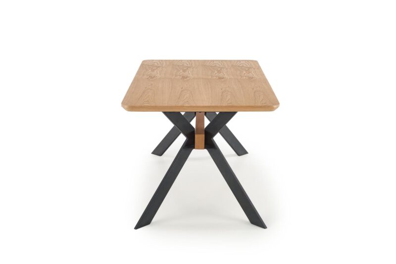 Pikendatav Söögilaud MONTARA, tamm / must