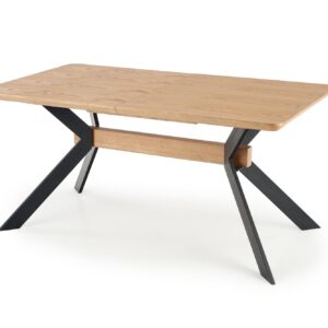 Pikendatav Söögilaud MONTARA, tamm / must