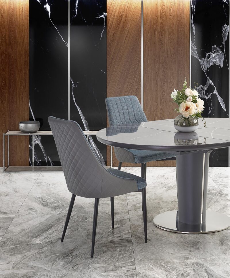 Pikendatav Söögilaud RICLON, hall marmor