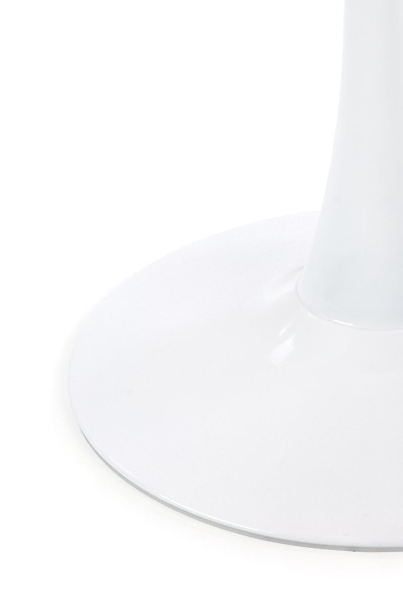 Söögilaud DENVER, valge marmor / valge