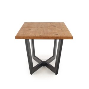 Pikendatav Söögilaud MASENO, hele tamm / must