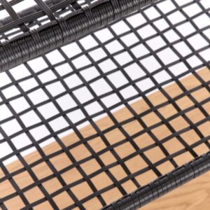 Riiul REGNOR 21, värv: kuldne tamm / must