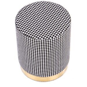 Tumba ARVENA, must / valge / kuldne