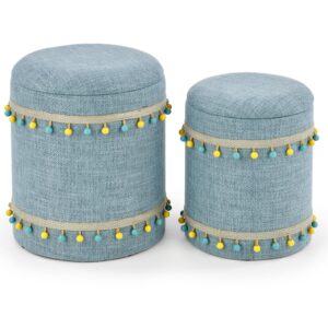 Tumba komplekt GRADO, helesinine