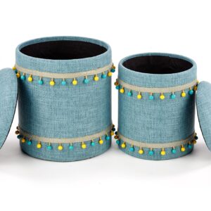 Tumba komplekt GRADO, helesinine