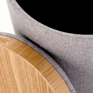 Tumbakomplekt AVINTO, helehall (2 tk)