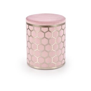 AQUA puf värv: hele roosa, hõbedane