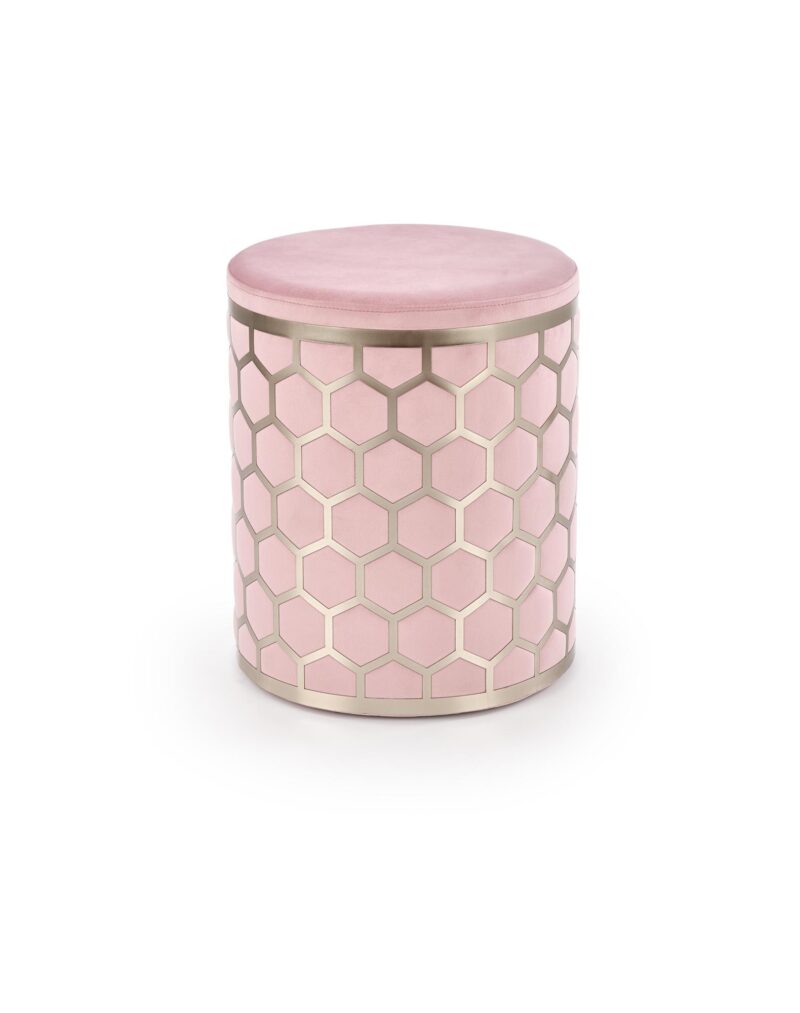 AQUA puf värv: hele roosa, hõbedane