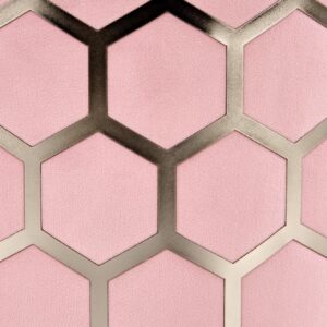 AQUA puf värv: hele roosa, hõbedane